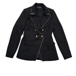 Blithe Los Angeles Medium Blazer Gold Formal Party Wedding Office